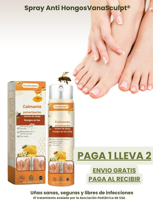 Spray Anti Hongos Uñas VanaSculpt® – Con Veneno de Abeja Natural 2