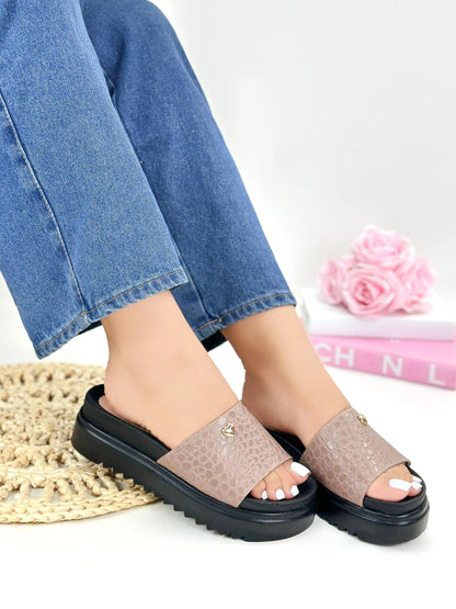 Sandalias Ortopédicas Shailon hechas en cuero 100%